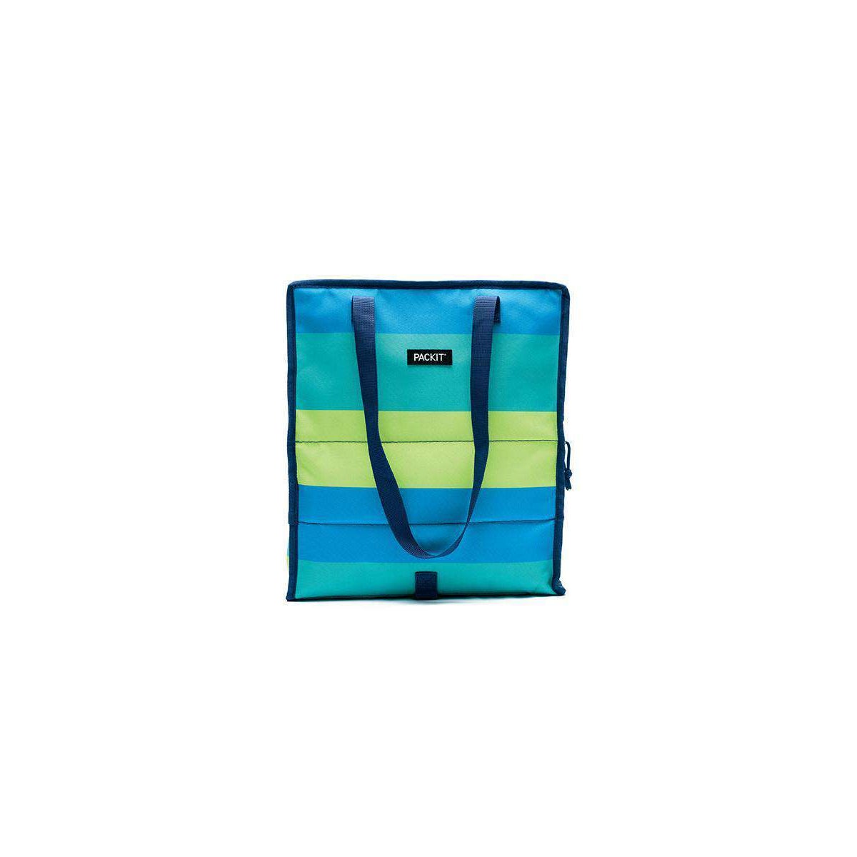 FREEZABLE GROCERY TOTE BAG - FRESH STRIPE (6) ENG